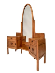 Art Deco Amsterdamse School Dressing Table or Vanity by J.J. Zijfers, 1920s